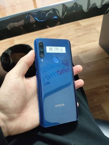 телефон нот: Honor 9X Pro, Новый, 128 ГБ, цвет - Синий, 2 SIM