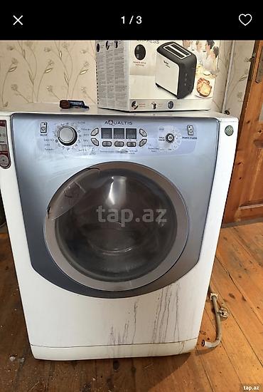 500gb hard disk: Paltaryuyan maşın Hotpoint Ariston, 6 kq, İşlənmiş, Avtomat, Qurutma var — 2