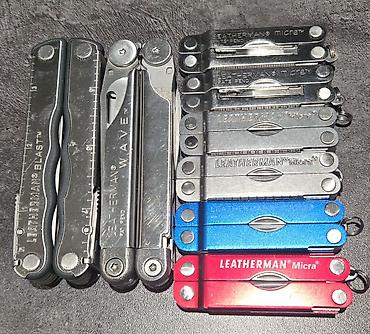 Мультитулы: Мультитулы Leatherman — набор разных моделей для EDC и туризма. два — 1