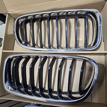 06 sekilleri peredok: ORIGINAL. BMW üçün ön radiator barmaqlığı (kidney grille) – cütlük — 4