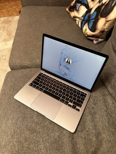 ноутбук мак бук: Ноутбук, Apple, 8 ГБ ОЗУ, Apple M1, 13.3 ", Б/у, Для работы, учебы, память SSD