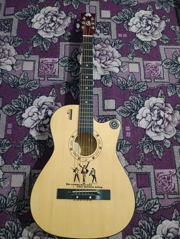 калимба купить: Акустическая гитара с вырезом (cutaway), 6 струн. Особенности: -