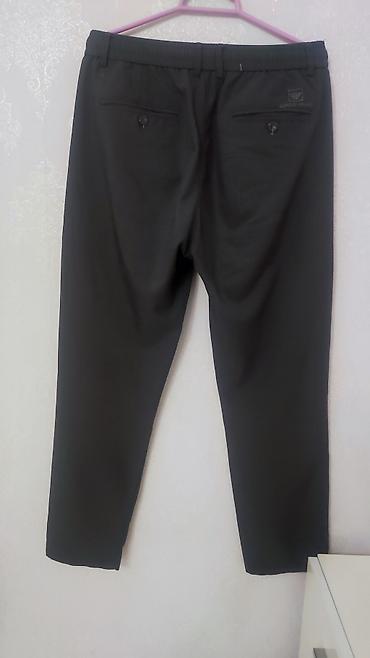 palt: Klassik Şalvar, Giorgio Armani, XL, rəng - Boz — 3
