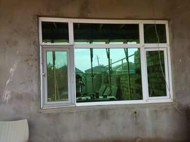 Changan: PVC pəncərə və qapı dəsti - Material: ağ rəngli PVC profil -