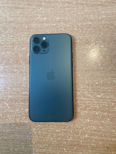 iphone 11 pro satışı: IPhone 11 Pro, 64 GB, Matte Midnight Green, Face ID, Simsiz şarj