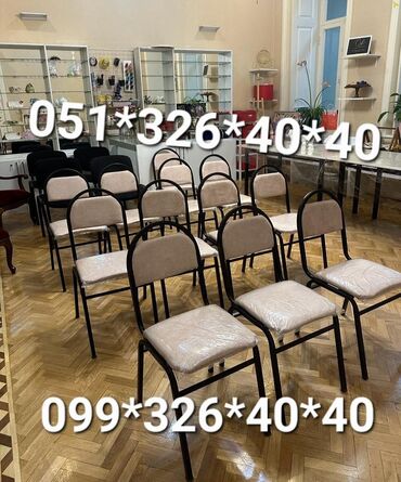 Masa və oturacaq dəstləri: Qonaq otağı üçün, Yeni, Dördbucaq masa, 4 stul — 24