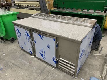 Другое оборудование для фастфудов: Стол для пиццы с мрамором — 9