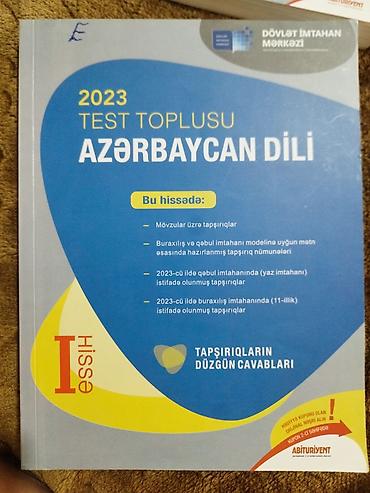 Testlər: Azərbaycan dili Testlər 5-ci sinif, DİM, 1-ci hissə, 2023 il — 3
