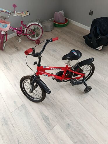 Uşaq velosipedləri: Yeni Dörd təkərli Uşaq velosipedi Stels, 12", sürətlərin sayı: 1, Ünvandan götürmə, Ödənişli çatdırılma