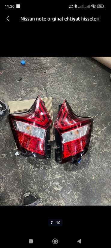 Bamperlər, buferlər: LED, Nissan Orijinal