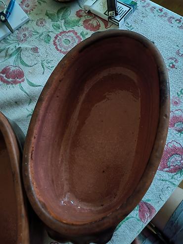 spric 200ml: Velika ovalna zemljana/pisanička tepsija za pečenje - Materijal — 3
