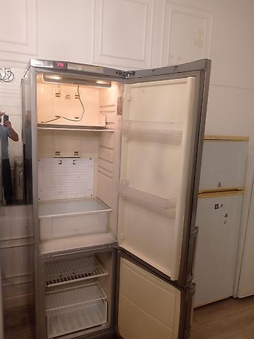 satfinder satisi: Hotpoint Ariston soyuducu, alt dondurucu bölməli model. Paslanmaz — 2