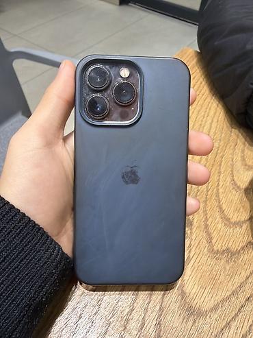 face id: IPhone 13 Pro, Б/у, 256 ГБ, Графит, Чехол — 1