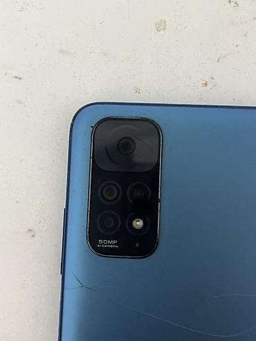 redmi note 11c: Redmi, Redmi Note 11, Б/у, 128 ГБ, цвет - Синий, 2 SIM — 6