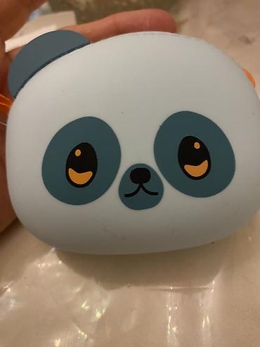 panda oyuncaq: Santoro’s Bango Berry temalı silikon mini pulqabı/аксессuar kisəsi - — 2