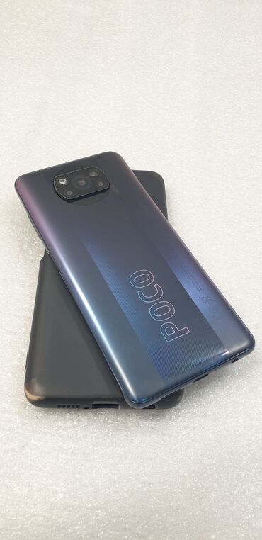 телефон поко бу: Poco X3 Pro, Колдонулган, 256 ГБ, түсү - Кызгылт көк, 2 SIM