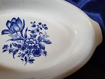 bastenski set: Pekac nov pun porcelan-vitro porcelan iz 80ih.god. Nov — 3