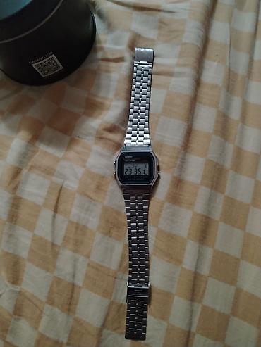 İşlənmiş, Qol saatı, Casio, rəng - Gümüşü