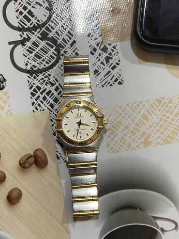 часы fitron оригинал цена: Б/у, Наручные часы, Omega, цвет - Серебристый