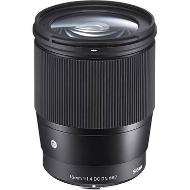 360 очки: Sigma 16mm f1.4 dc dn e-mount SONY Состояние на 4 на передней линзе