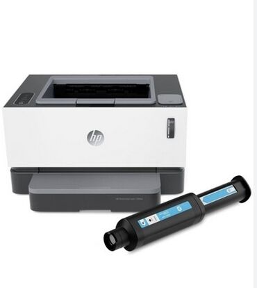 işlenmiş komputer: Printer HP Neverstop Laser 1000w Çox az işlənib təzə kimidir, içində