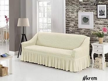 Prekrivači za nameštaj: Prekrivaci Za Trosed Dvosed I Fotelju Sa karnerom Cena Kompleta -4600 — 8