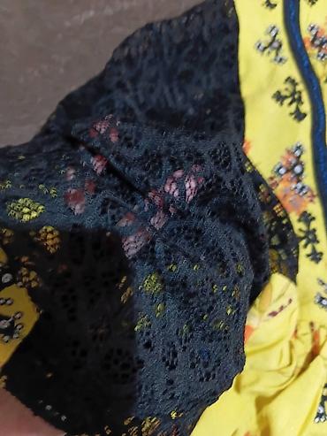 Ženska boho bluza sa vezom i čipkastim rukavima - Model: kratka bluza — 6