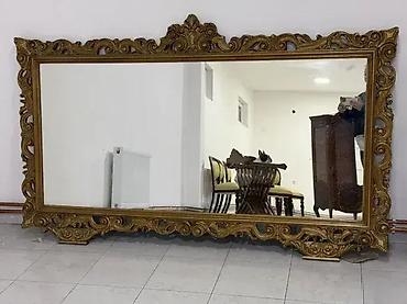 bonati duseci: Veliko ogledalo 198 x 124 cm 🪞✨ Dobro stanje. 🏠 Moguće lično — 4