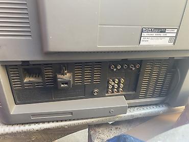 televizor 24: Sony Trinitron rəngli televizor ela veziyyetde. Model: KV-SW252M80 — 4