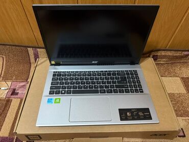 купить бу ноутбук в бишкеке: Ноутбук, Acer, 8 ГБ ОЗУ, Intel Core i3, 15.6 ", Новый, Для работы, учебы, память HDD + SSD