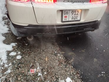 Обвес: Юбка заднего бампера Honda, 2006 г., цвет - Черный, Новый, Самовывоз