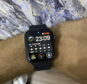 galaxy watch active: İşlənmiş, Smart saat, Apple, Аnti-lost, rəng - Qara