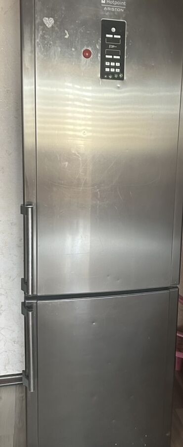 Б/у 2 двери Hotpoint Ariston Холодильник Продажа, цвет - Серый