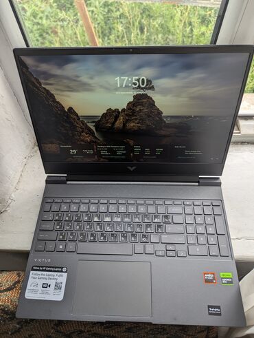 ноутбук из сша: Ноутбук, HP, 16 ГБ ОЭТ, AMD Ryzen 5, 16 ", Оюндар үчүн, эс тутум SSD