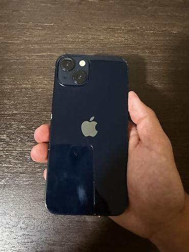 IPhone 13, Б/у, 128 ГБ, Midnight, Защитное стекло, 86 % at lalafo.kg IPhone 13, Б/у, 128 ГБ, Midnight, Защитное стекло, 86 %