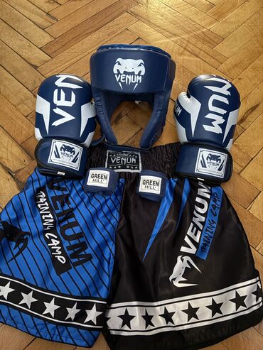 Спортивные настилы и коврики: Kick box venum desdi Percatka,bandaj(bint),kask,sortik Hamisi cemi 1