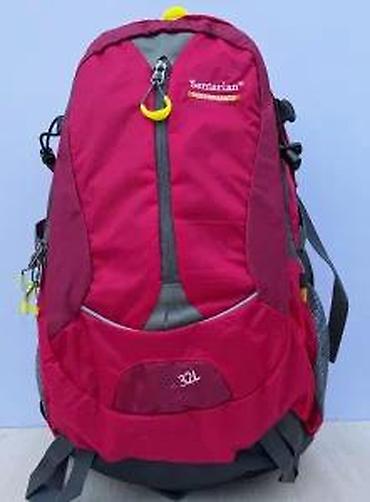 Sportske torbe i rančevi: Planinarski ranac Senterlan Adventure 32L – crveno/bordo - Zapremina — 19