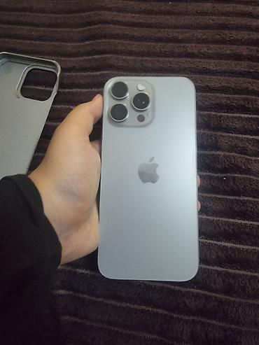 iphone 17 pro max dubai qiymeti: IPhone 16 Pro Max, 256 GB, Blue Titanium, Zəmanət — 3