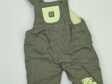 elegancka sukienka zielona: Dungarees, 12-18 months, condition - Good