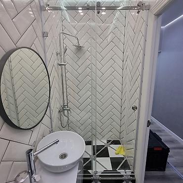 Душевые кабины: Душевая кабина Квадрат, Высота поддона: 10 см — 21