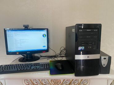 compaq notebook: HP Compaq original case Core 2 duo CPU 2 gb Ati radeon VGA 4 gb RAM