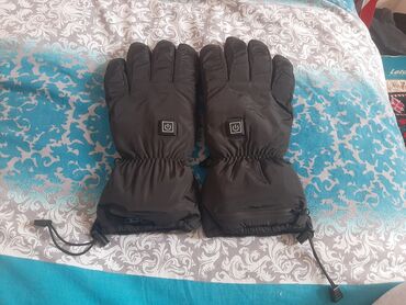 турник настенный купить: Qızdırılan qış əlcəkləri - Rəng: qara - Beş barmaqlı dizayn, qalın