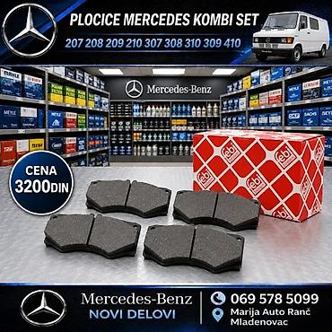 Brake System: OPRUGE PAKNOVA MERCEDES KOMBI 20 SET | Mercedes kombi 20 opruge — 5