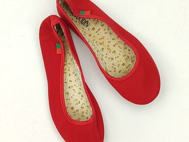 szare sandały na słupku ccc: Ballerinas for women, size 40