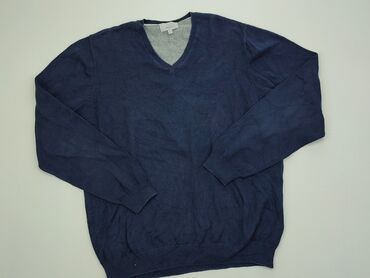 Bluzy: Pulover XL (EU 42), stan - Bardzo dobry, wzór - Jednolity kolor, kolor - Niebieski