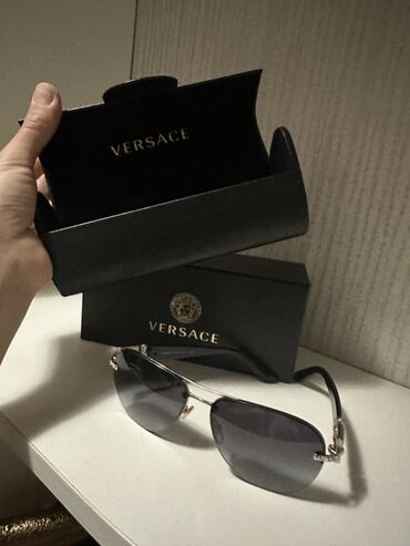Солнцезащитные очки: Солнцезащитные очки очки, Versace, Унисекс, Авиатор, Оригинал, Новый — 8