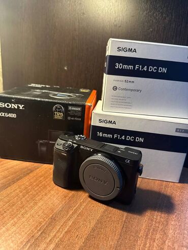 sony a 7 3: Продаю беззеркальный фотоаппарат Sony Alpha 6400 body и два объектива