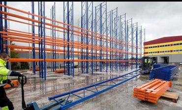 Стеллажи: Паллетные стеллажи, грузовой, грузовые, складские стеллажи, полка — 3