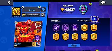 təsbeh mağazası: Brawl Stars hesabı – geniş kostyum kataloqu və yüksək trofeylər — 7