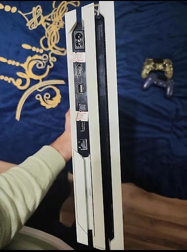 Видеоигры и приставки: PlayStation 4 Pro (ağ) oyun konsolu dəsti - Model: PS4 Pro, 1 TB — 3
